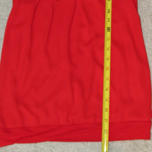 Express Orange Red Sleeveless ID 00400300 Tank Top w/Spaghetti Straps Size XS - Picture 4 of 15